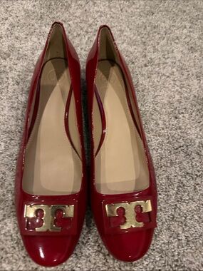 Tory Burch Gigi Patent Leather Flat